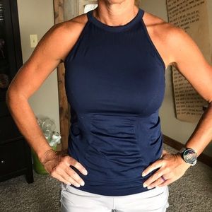 Athleta Navy Tank Size Medium